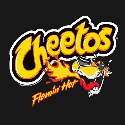 Flamin Hot Cheetos Chester Cheetah T Shirt Black Tee Luv