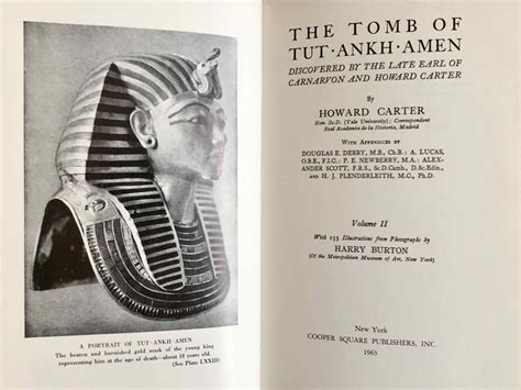 The Tomb Of Tut Ankh Amen Vol I Ii And Iii Complete Set Carter Howard