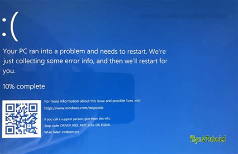 Cara Memperbaiki Error Blue Screen Intelppmsys Di Windows 1011