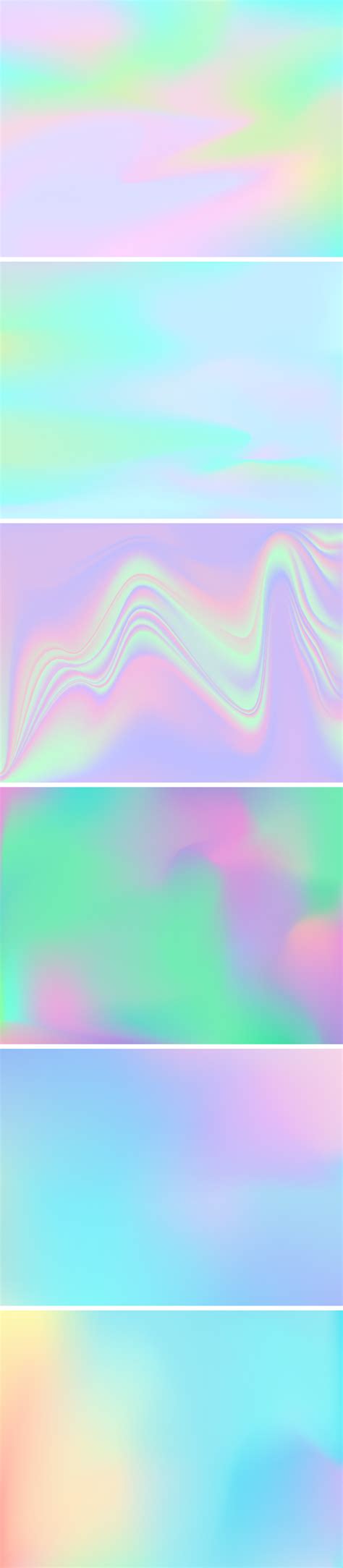 6 Iridescent Holographic Backgrounds Graphicburger