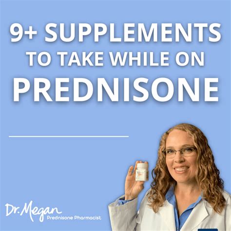 Vitamins To Take While On Prednisone