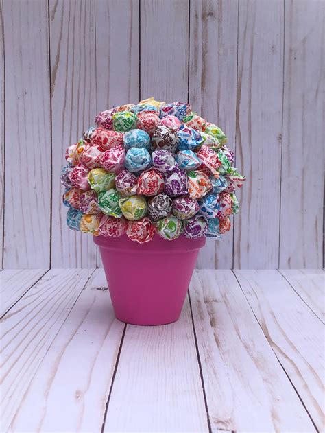 Personalized Lollipop Bouquet Candy T Bouquet Your Choice Etsy