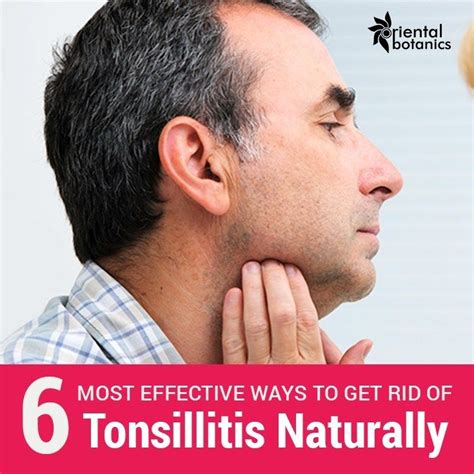6 Most Effective Ways To Get Rid Of Tonsillitis Naturally Lymphatic
