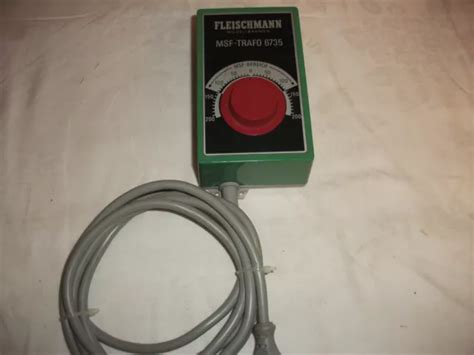 FLEISCHMANN 6735 MSF Transformator 14V 7 5VA DC 14V 7VA AC Ohne OVP