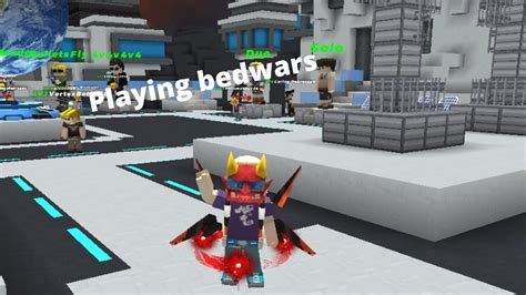 Playing Bedwars Blockman Go Youtube