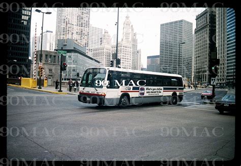Chicago (IL) CTA TMC Bus #4421 (A). Original Slide 1994. | eBay
