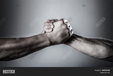 Handshake Arms Image And Photo Free Trial Bigstock