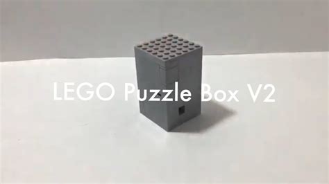 How To Build A Hard Lego Puzzle Box V2 Easy And Simple Tutorial