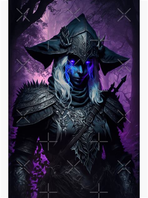 Forgotten Realms Inspired Drow Sticker For Sale By Letsgetinspired