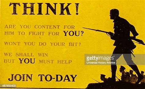 Wwi Poster Stock Photos And Pictures Getty Images