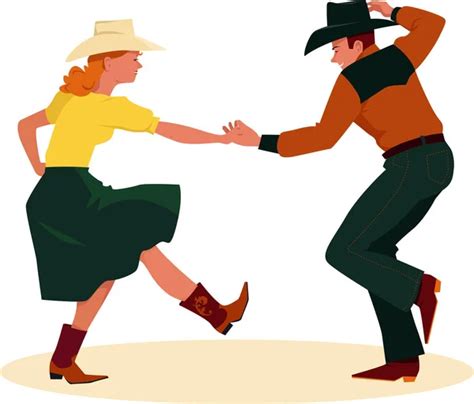 Country Western Dance Stock Vectors Royalty Free Country Western Dance