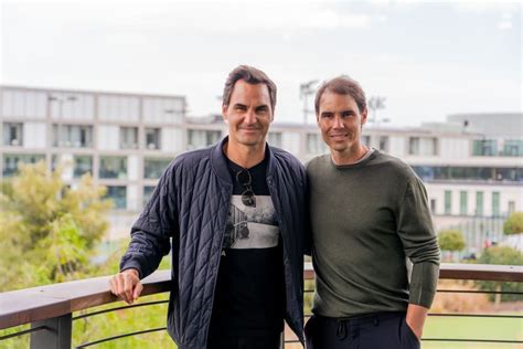 A Legendary Reunion Roger Federer Visits Rafael Nadal In Spain Again
