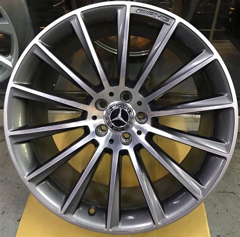 genuine mercedes benz amg 20 inch rim set car accessories tyres and rims on carousell