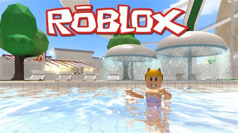Roblox Robloxian Waterpark Roquatica Waterpark And Robloxian Pool My