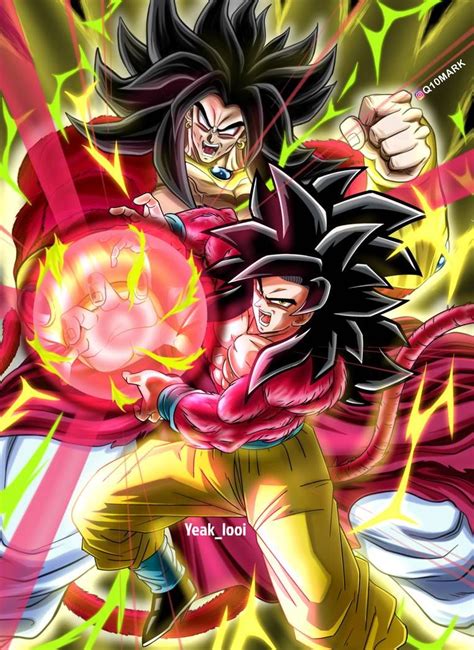Check spelling or type a new query. Goku and Broly SSJ4 by q10mark | Anime dragon ball super, Dragon ball artwork, Dragon ball art