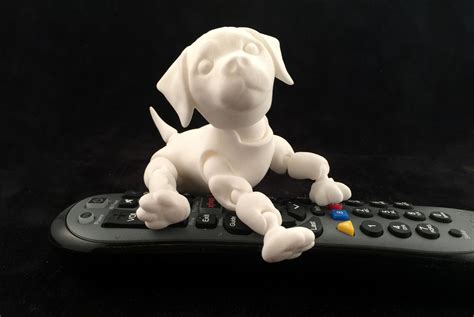 This 3d Printable Jointed Puppy Is As Cute As A 3d Printed Button