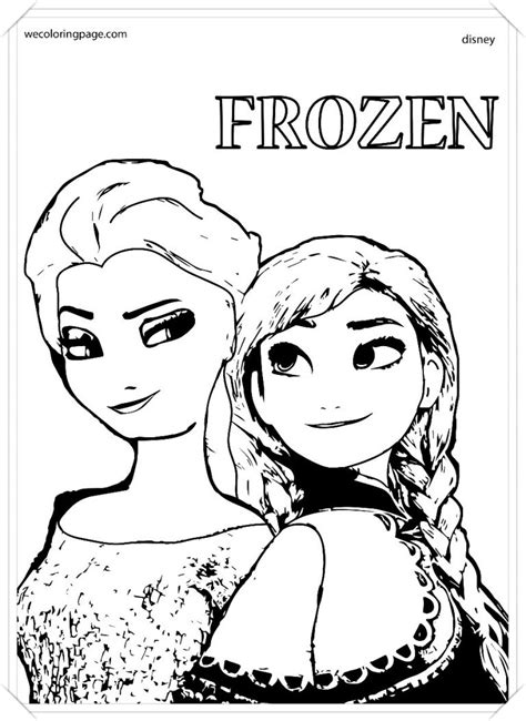 Frozen 2 Para Colorear Dibujo Imágenes