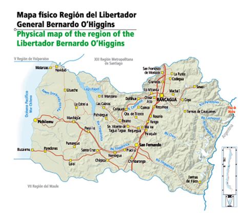 Our 2021 property listings offer a large selection of 31 vacation rentals around o'higgins (region). Mapa físico Región del Libertador General Bernardo O ...