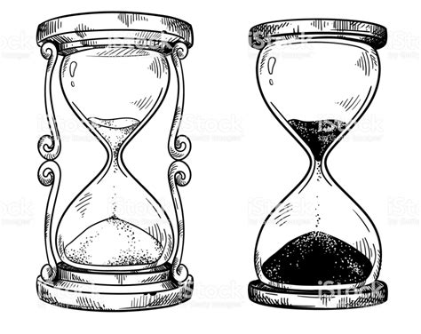 Hourglass Drawing Ideas