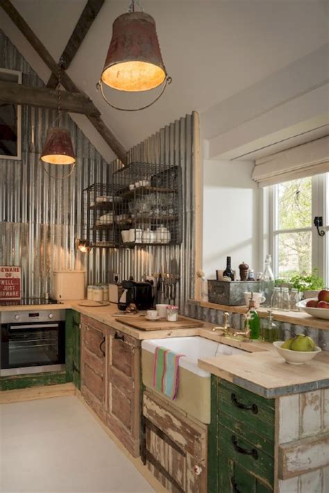 44 Wonderful Farmhouse Kitchen Ideas Design With Rustic