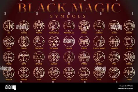 Black Magic Symbols Black Magic Or Dark Magic Has Traditionally