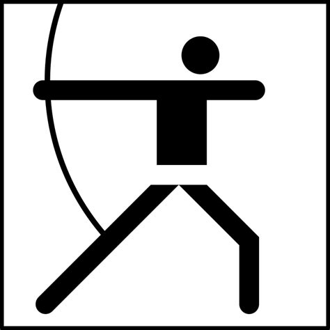 Various uses of the term olympic to describe athletic events in the modern era have been documented since the 17th century. Datei:Archery pictogram black (1972 Summer Olympics style ...