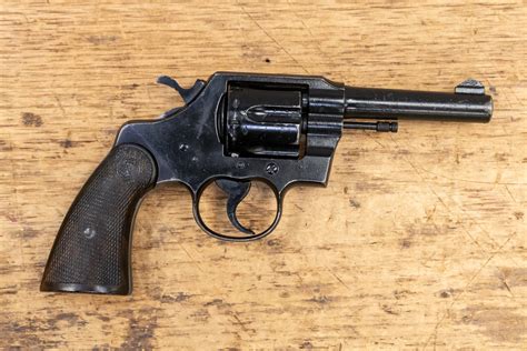 Colt Official Police 38 Spl 6 Shot Used Trade In Revolver Sportsmans