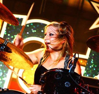Jen Ledger Of Skillet Modern Drummer Magazine Jen Ledger Modern