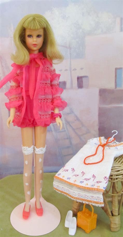 Vintage Barbie Doll Francie Straight Legs Mattel 1960s Japan Etsy