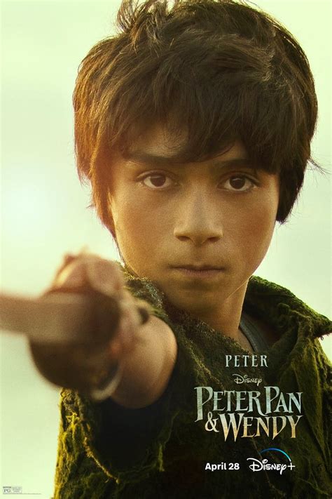 Disney First Look Live Action Peter Pan And Wendy Film Posters