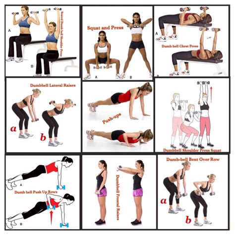 33 Womens Arm Dumbbell Workout Pics Full Body Dumbbell Workout