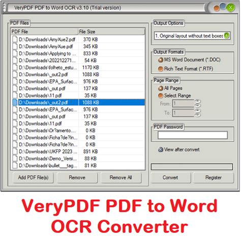 Pdf To Word Ocr Converter Is A Tool That Can Convert Both Text Based