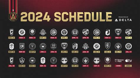 2024 Atlanta United Schedule Dates Mirna Tamqrah