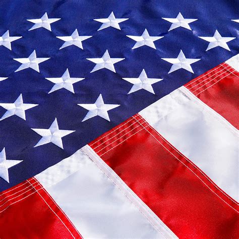 Jetlifee American Flag 3x5 Ft 100 210d Nylon Usa Flag Outdoor Us Flag With Uv Protected Colors