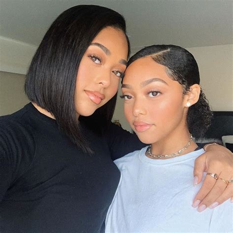 Jordyn Woods And Sister Jodie Are Nearly Identical See Photos