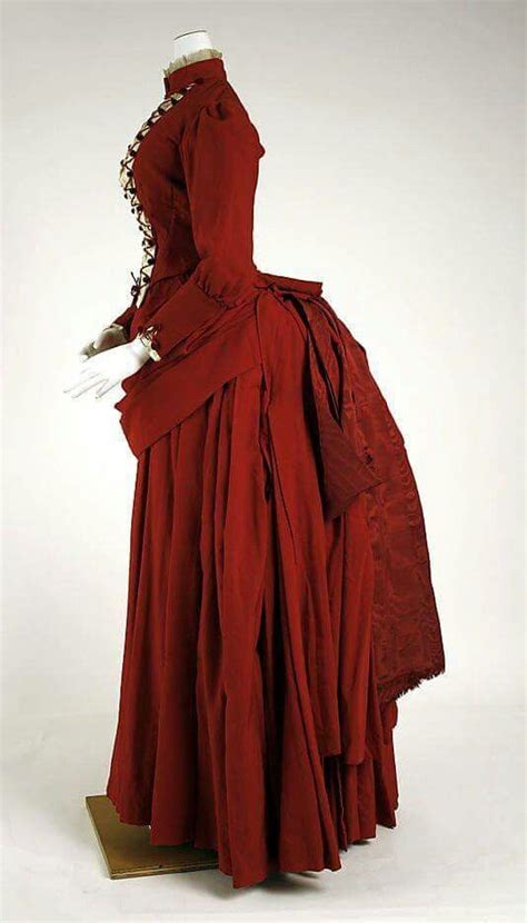 American Wool And Silk 1887 Victorian Fashion Fashion Historical