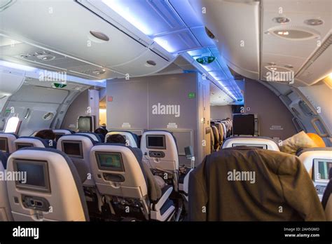 Airbus A380 Interior High Resolution Stock Photography And Images Alamy