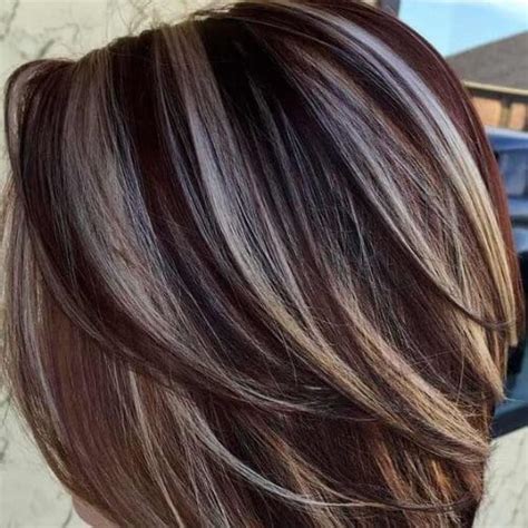 Avoid any lighter shades that will stand out drastically. 50 Cool Brown Hair with Blonde Highlights Ideas | All ...