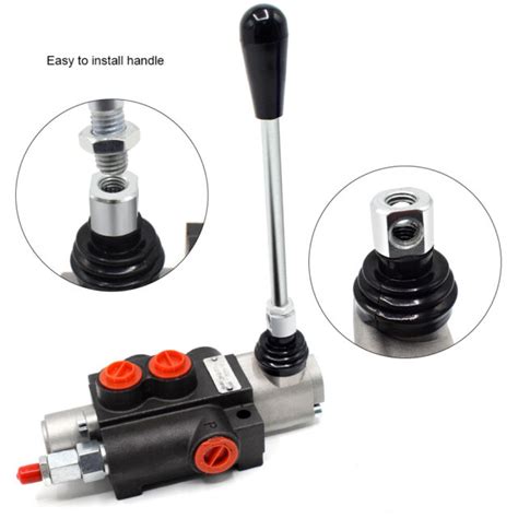 1 Spool Hydraulic Directional Control Valve Joystick 11 Gpm For Tractor