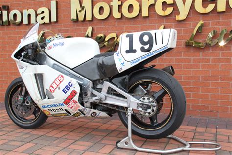 Steve Hislop S Tt Winning Norton On Display Classic Motorbikes