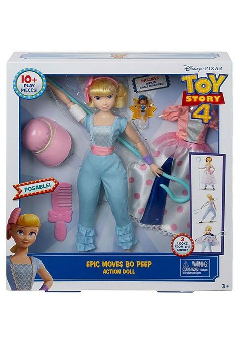 Toy Story 4 Bo Peep Epic Moves Action Doll Damaged Box 887961750751