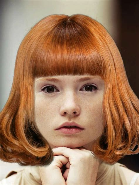 Try on hairstyles with bangs. Try different hairstyles before go to Salon #Perfect365 ...