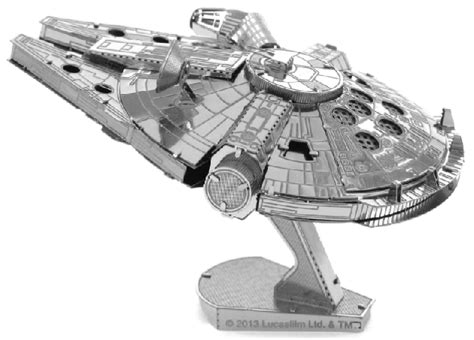 Millennium Falcon Star Wars Metal Earth 3d Model Puzzle