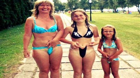 Mother Babe Bikini Wtf Parenting Fail Cumception