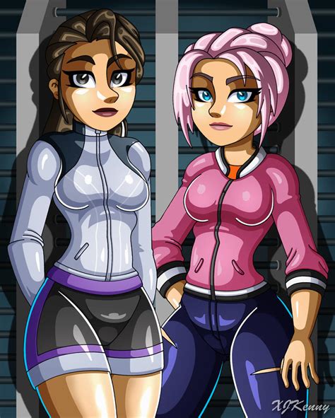 Yasmina And Brooklynn By Xjkenny On Deviantart