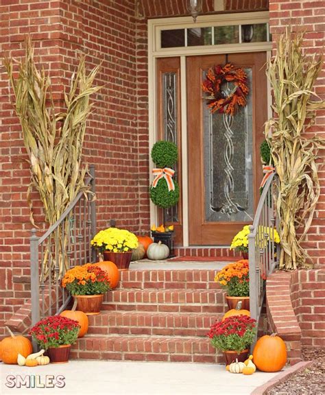 Fall Front Porch Decor Our Happy Harvest At Home