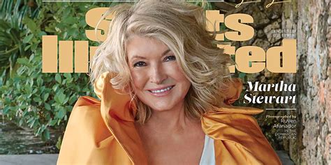Martha Stewart Wore A Plunging One Piece On The Cover Of Sports