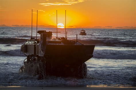 Pendleton Marines Put Amphibious Combat Vehicle To The Test United