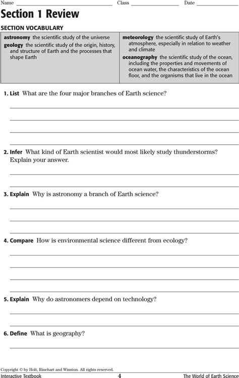 Branches Of Science Worksheet Branches Of Science Matching Worksheet