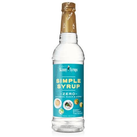 Sugar Free Simple Syrup | Skinny Syrups | Skinny Mixes | Simple syrup, Skinny syrups, Skinny mixes